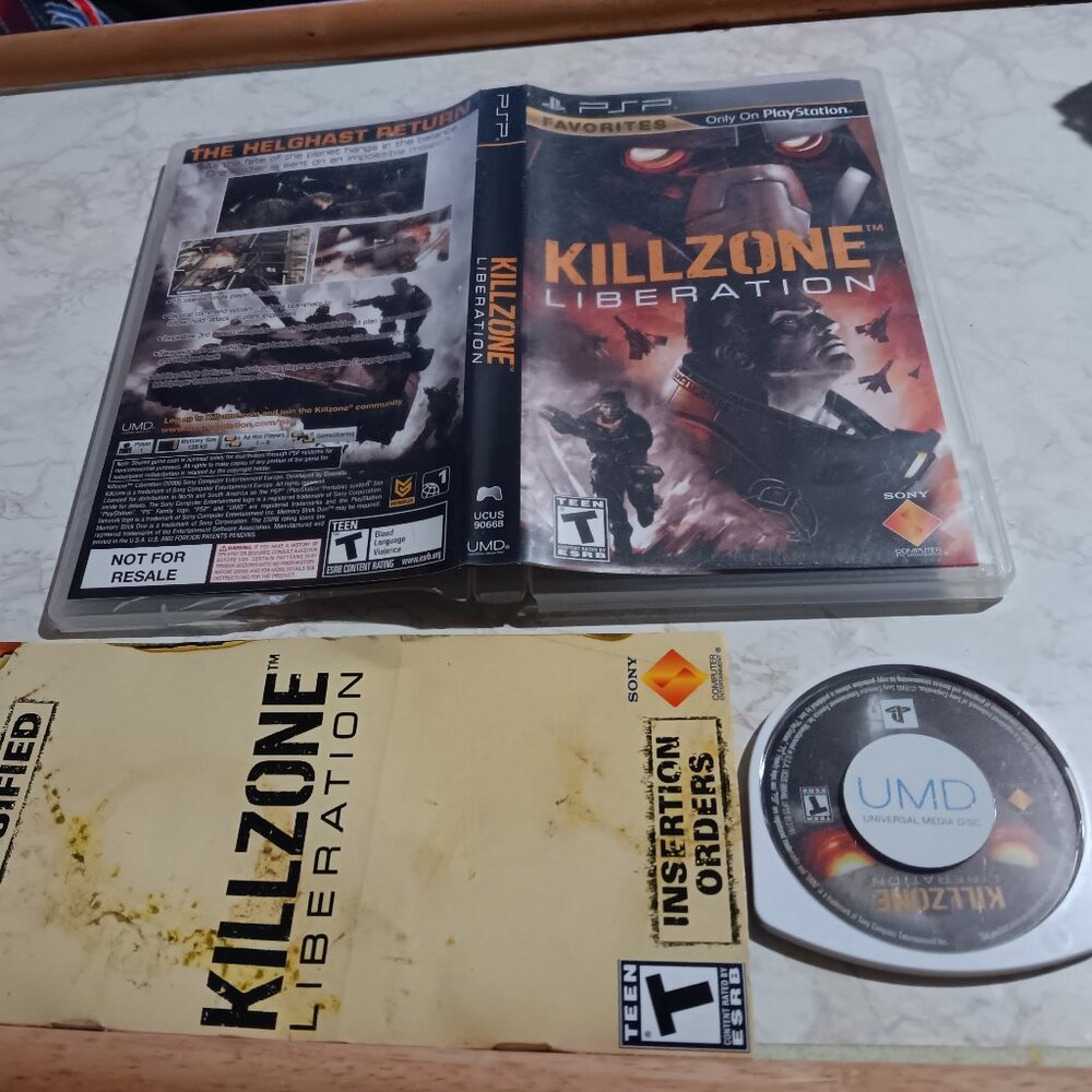 Killzone Liberation PSP Tested Video Game